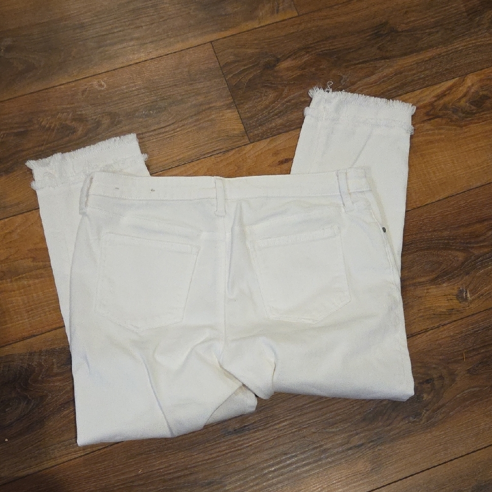 Women's Cream Jeans - Picture 4 of 4